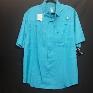 Men’s Reel Legends Salt Water Shirt M